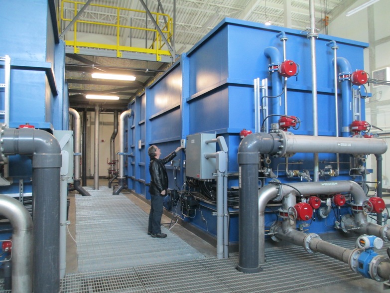 Read more about the article Guided tour of the new water treatment plant