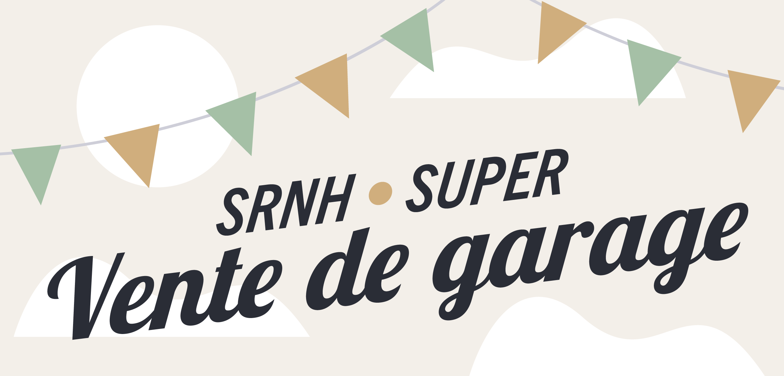 Read more about the article Super vente de garage de la SRNH