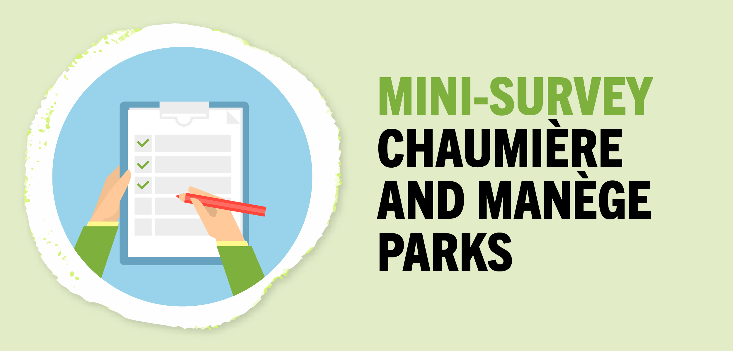 Read more about the article Mini-survey Chaumière and Manège parks