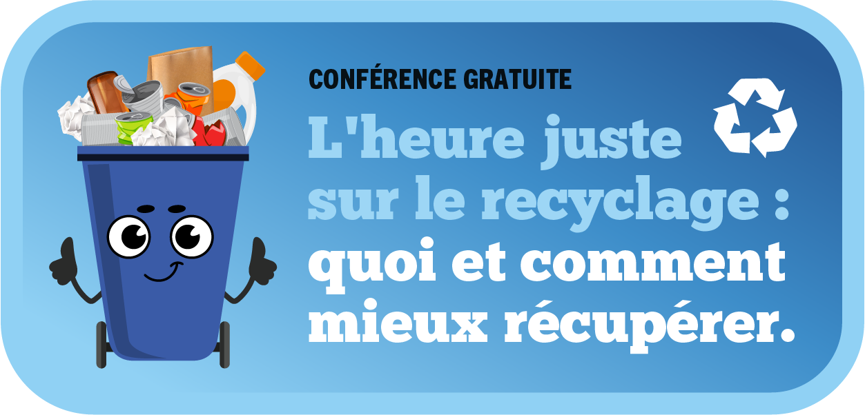 Read more about the article Conférence gratuite sur le recyclage