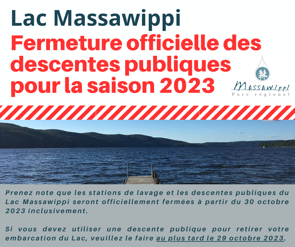 Read more about the article Fermeture officielle des descentes publiques pour la saison 2023