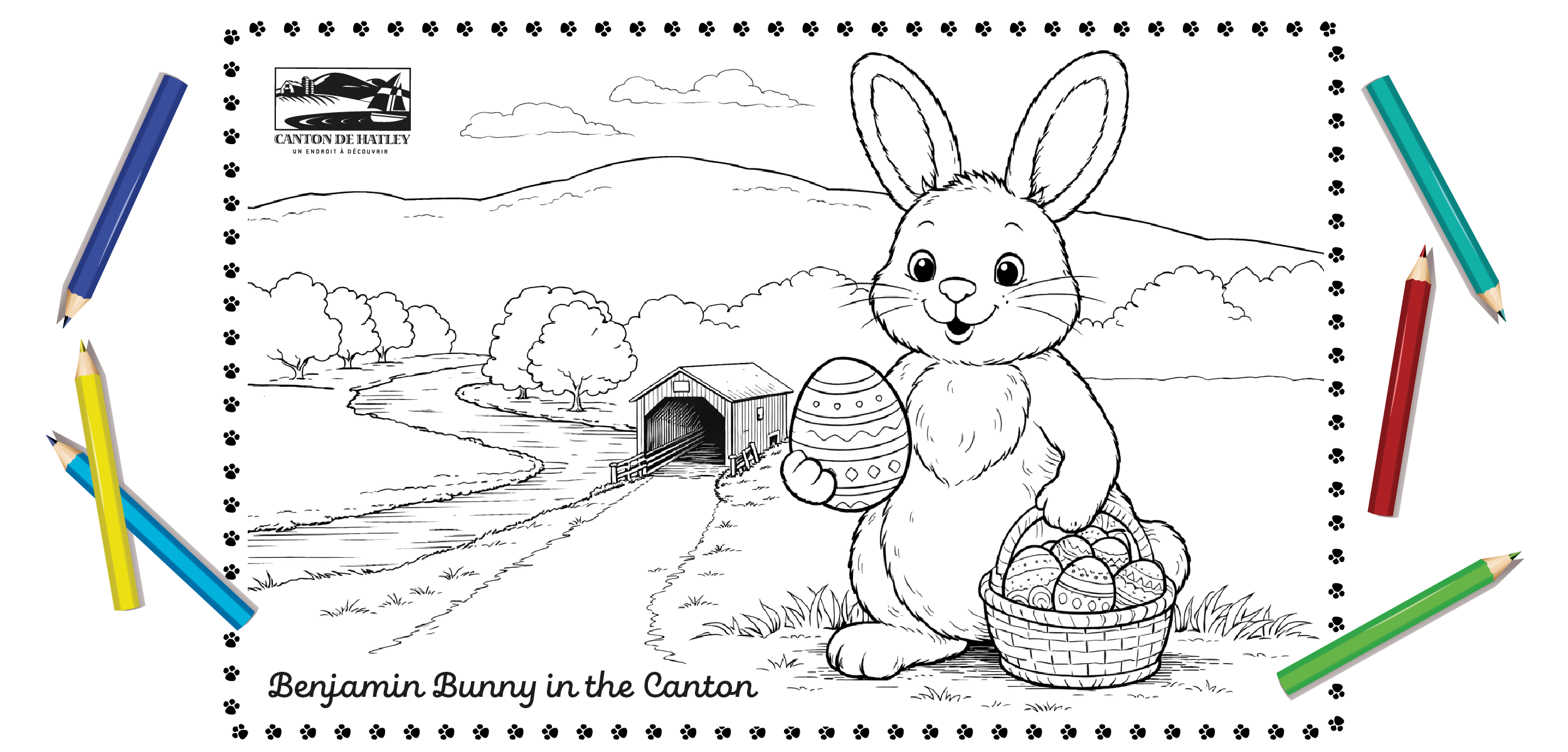Read more about the article Easter coloring contest!